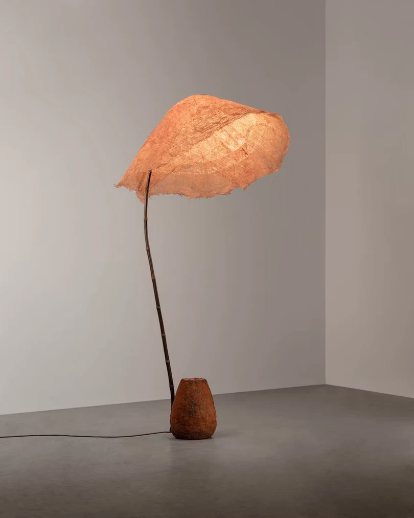 Ishigaki Floor Lamp Coral by Aki+Arnaud Cooren.