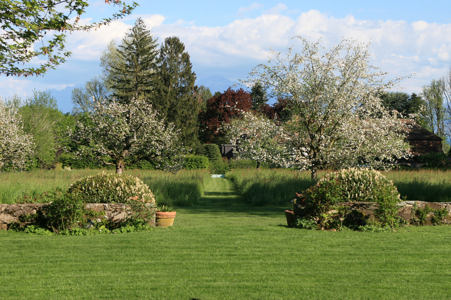 Audrey Hepburn's estate is set on 40 acres.