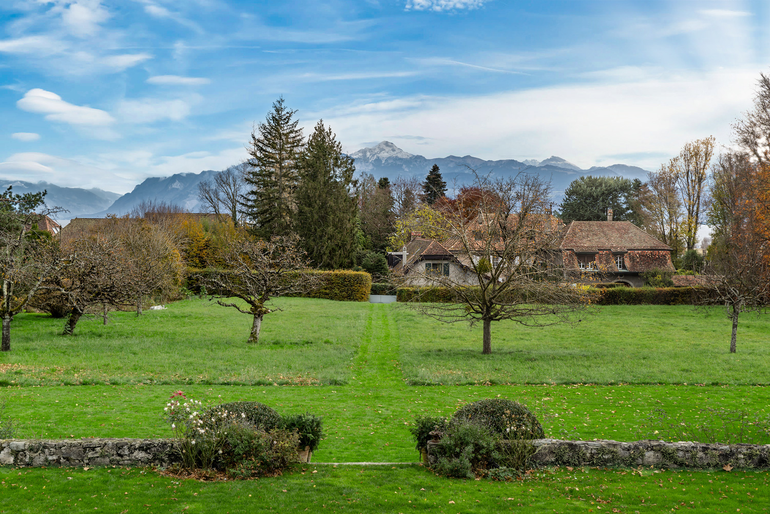 A service apartment on the estate of Audrey Hepburn.