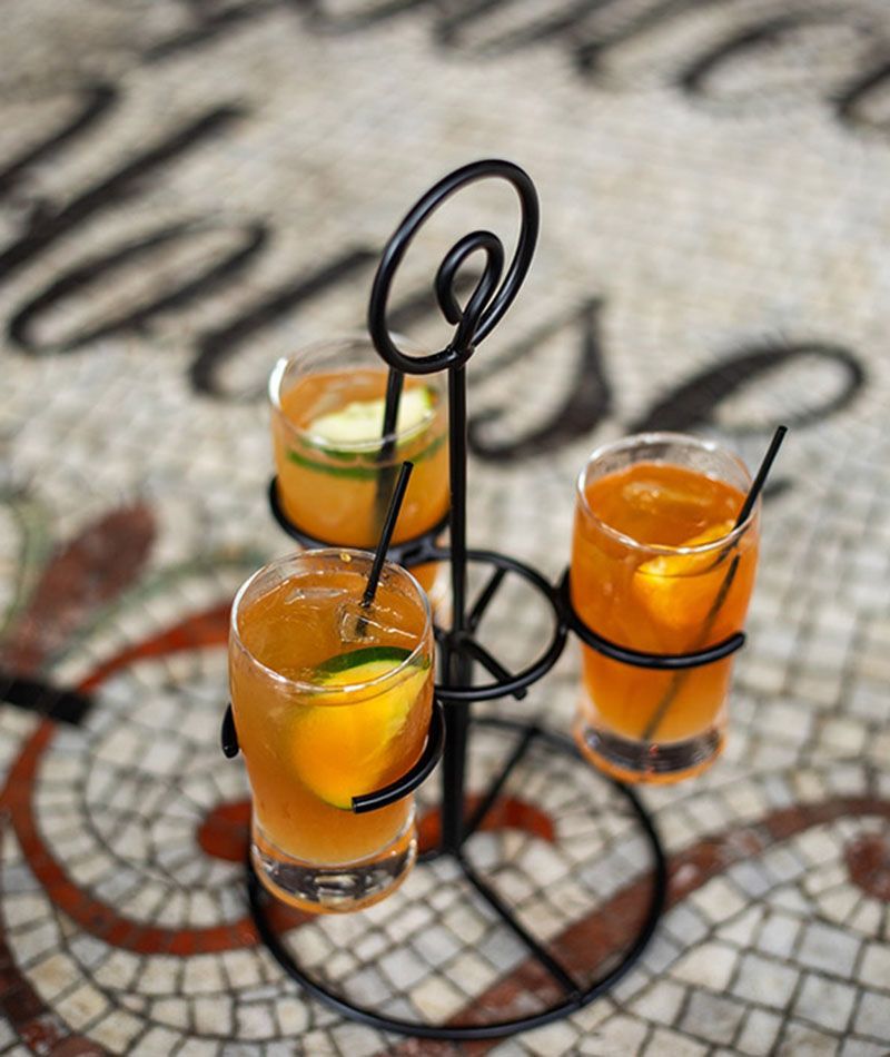 Pimm's flight at Napoleon House.