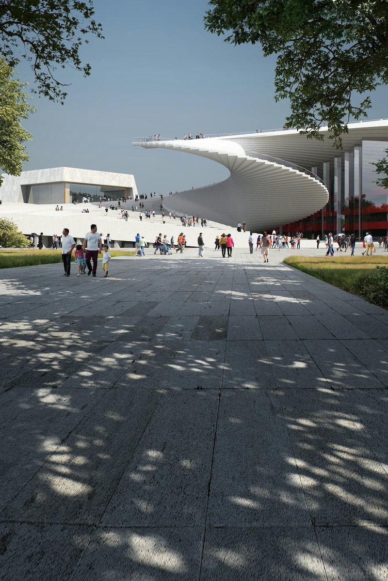 Shanghai Grand Opera House by Snøhetta.