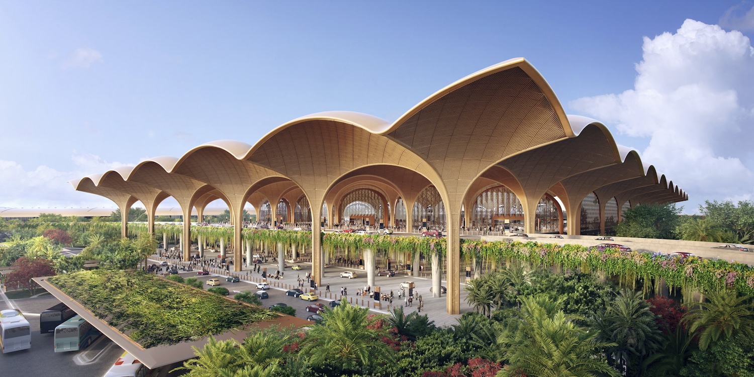 Techno International Airport by Foster Partners.