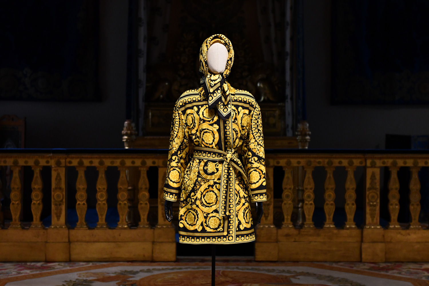 Versace at Musée du Louvre.