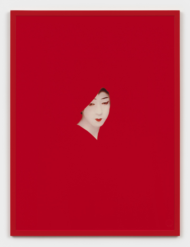 Sarah Charlesworth, Red Mask, 1983.