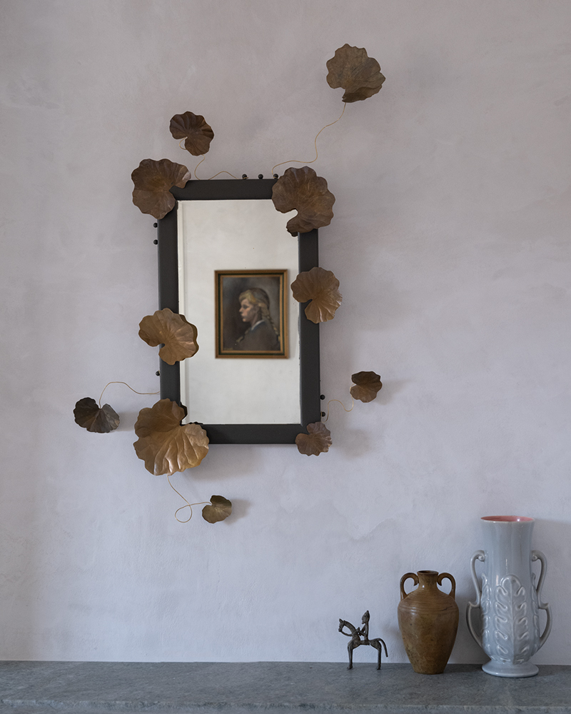 Geranium Leaf Mirror