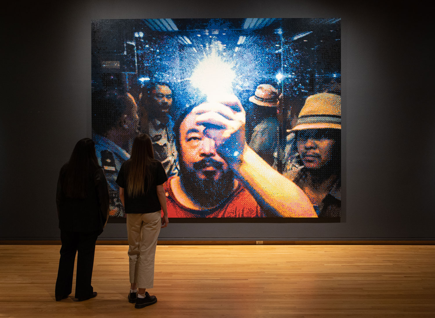 Installation view of Ai, Rebel: The Art & Activism of Ai Weiwei at Seattle Art Museum, 2025