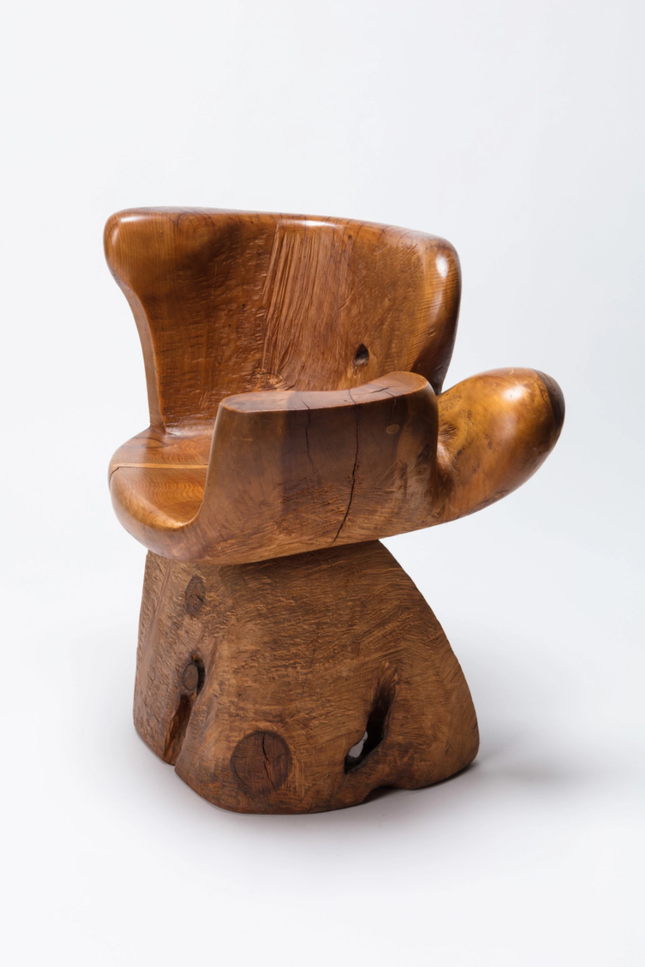 “Cypress Chair” (1973–4) by JB Blunk.