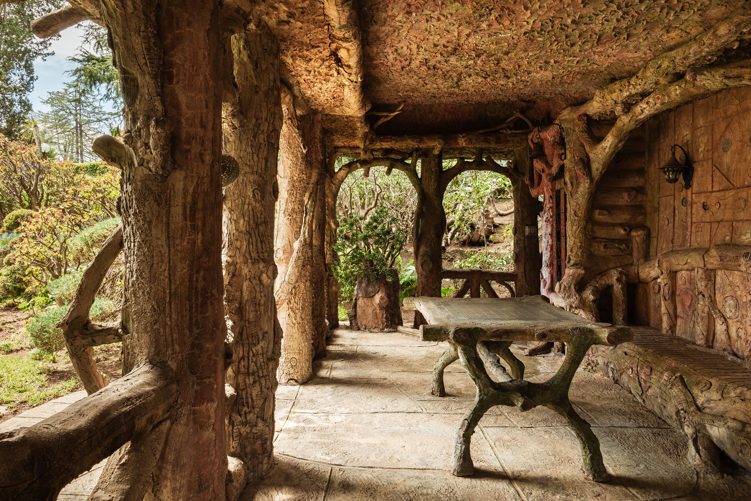 Tea house.