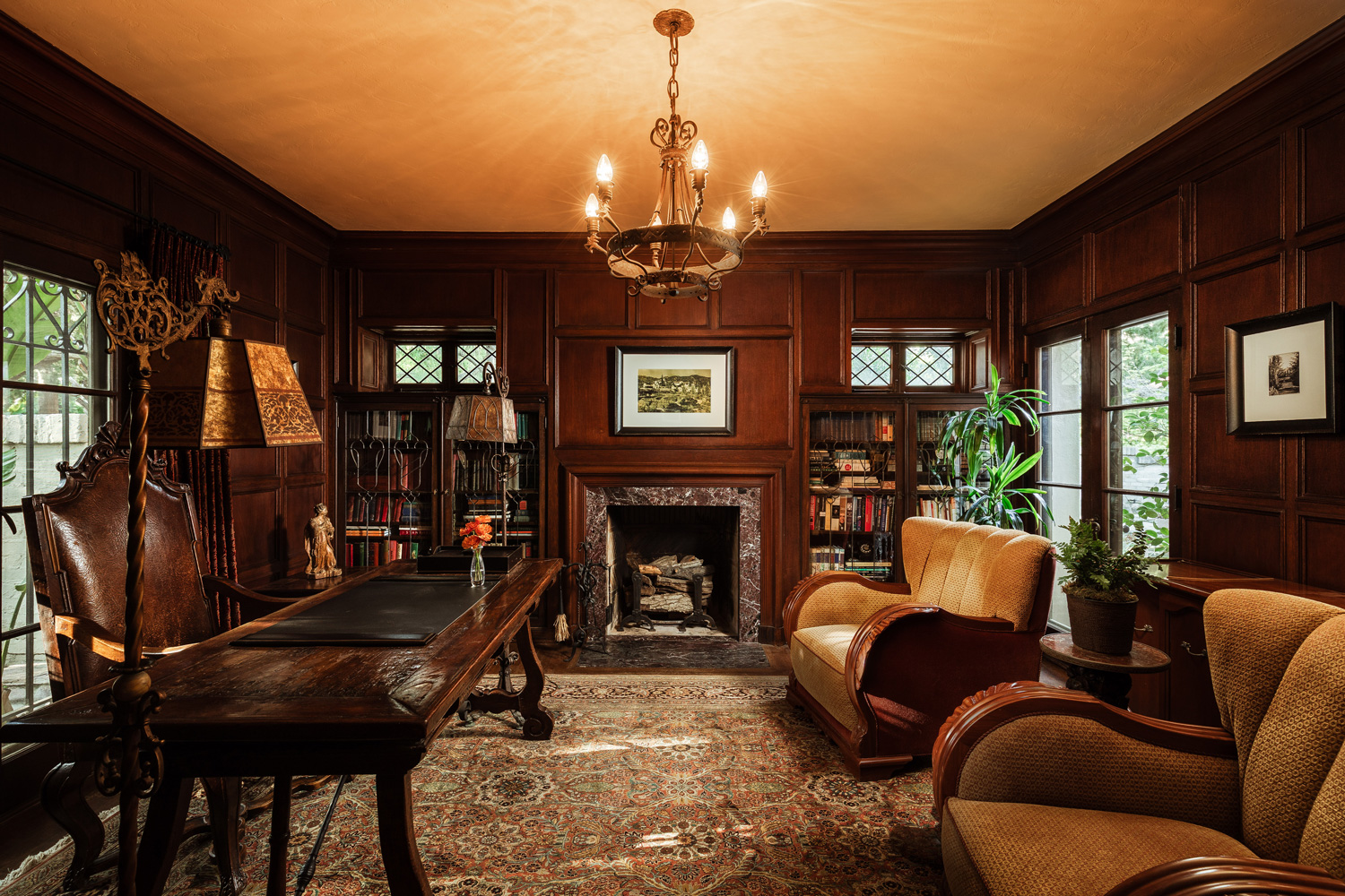The study.