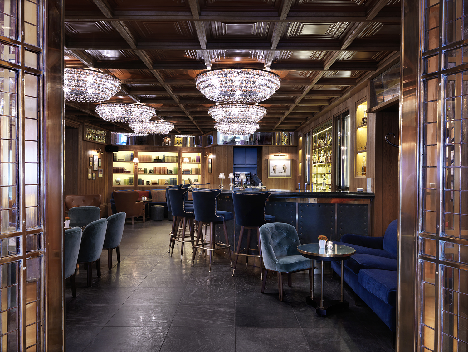 A view into The Kensington Hotel's K Bar.
