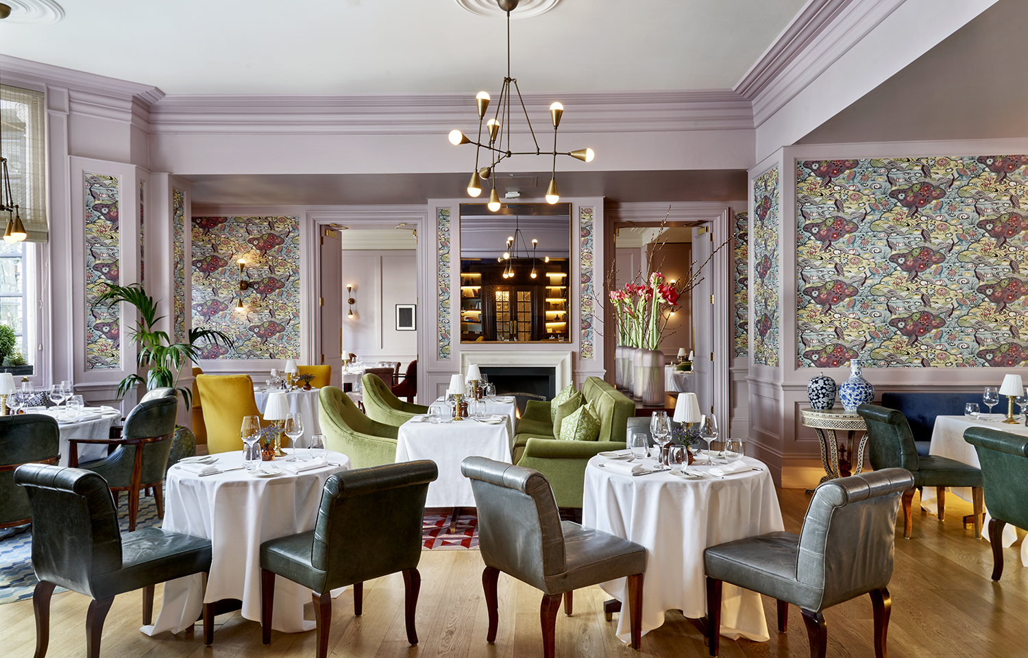 The Kensington Hotel's Townhouse restaurant.