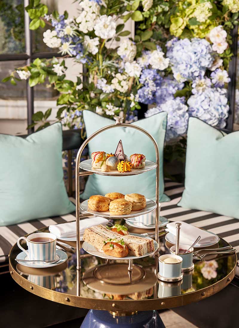 The Kensington's afternoon tea.
