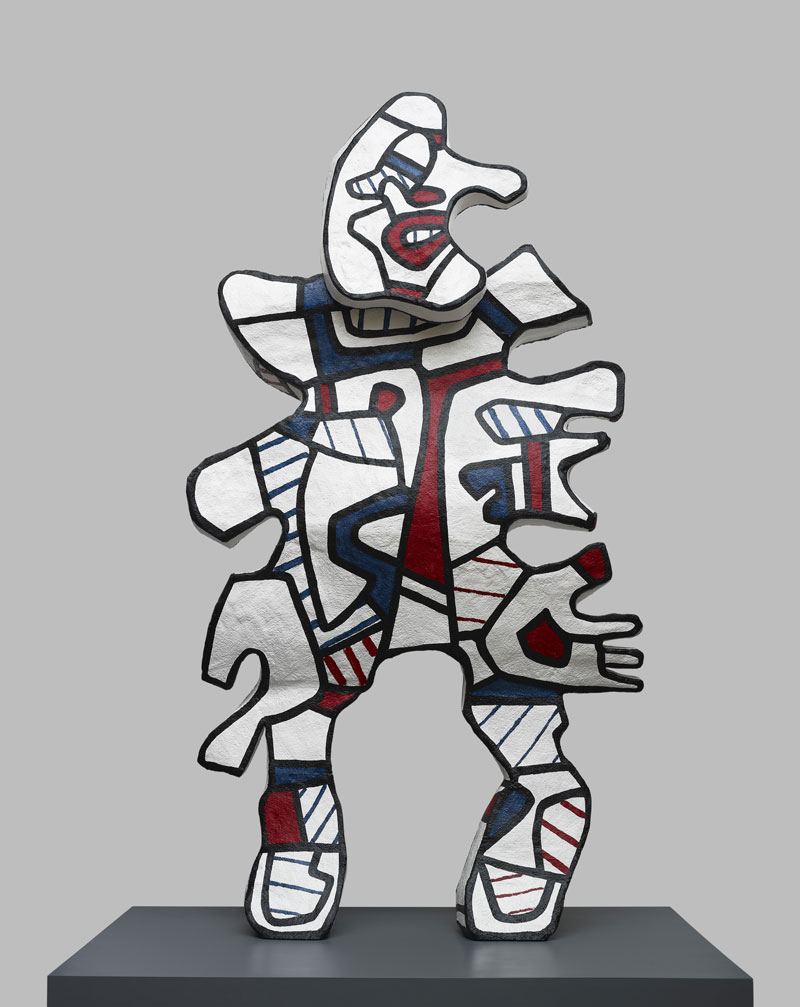 Jean Dubuffet, L'Incivil (after maquette dated 2 August-December 1973), 1973-2014.