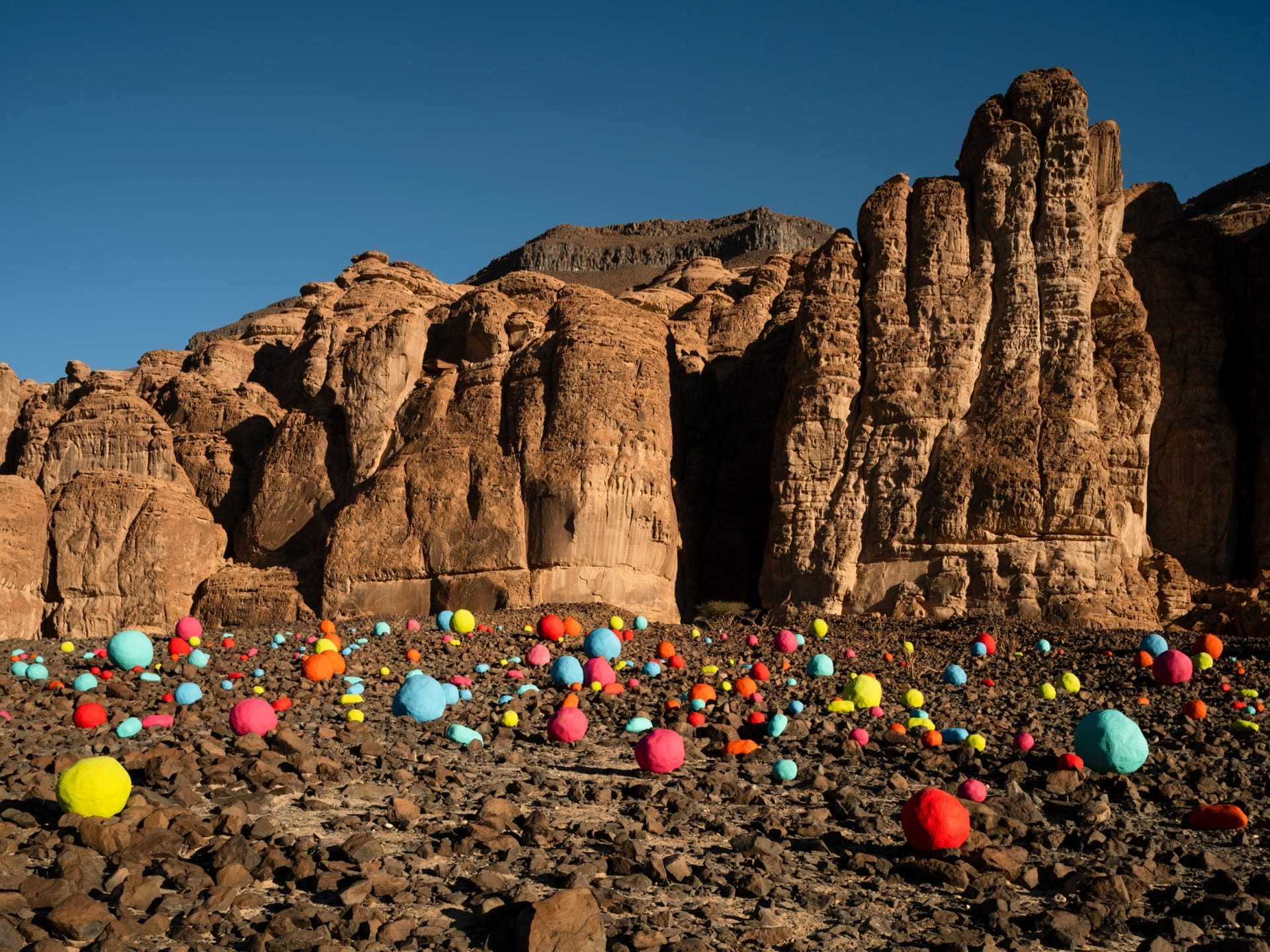 Contemporary Art Transforms an Ancient Archeological Site in Saudi