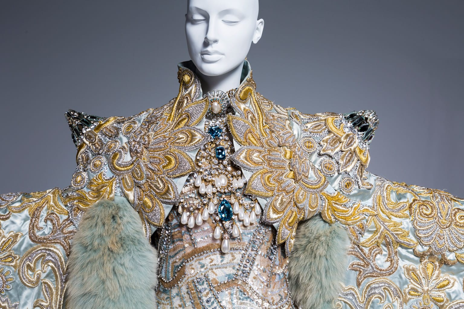 guo pei silver dress Guo Pei's Stunning Gowns Go on Display in Her First U.S. Solo Show
