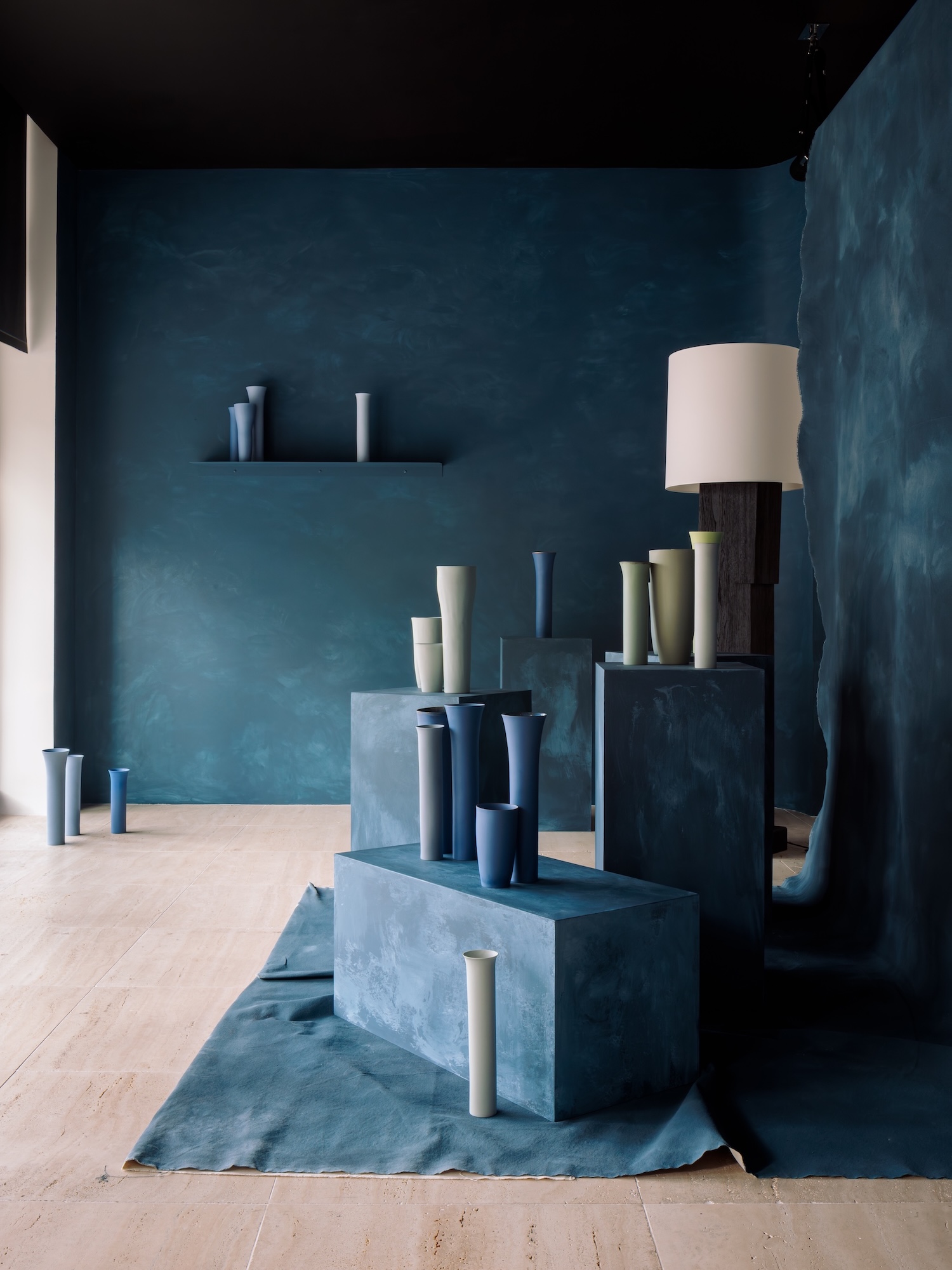 Ceramics by Katherine Glenday at Liaigre Miami.