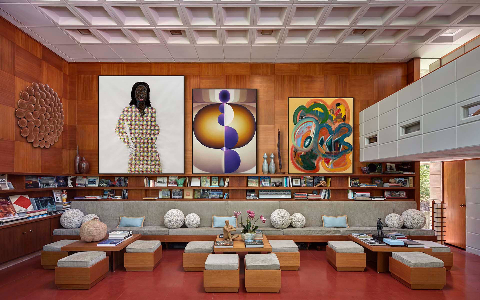 Frank Lloyd Wright's Turkel House Hosts a Dazzling Virtual