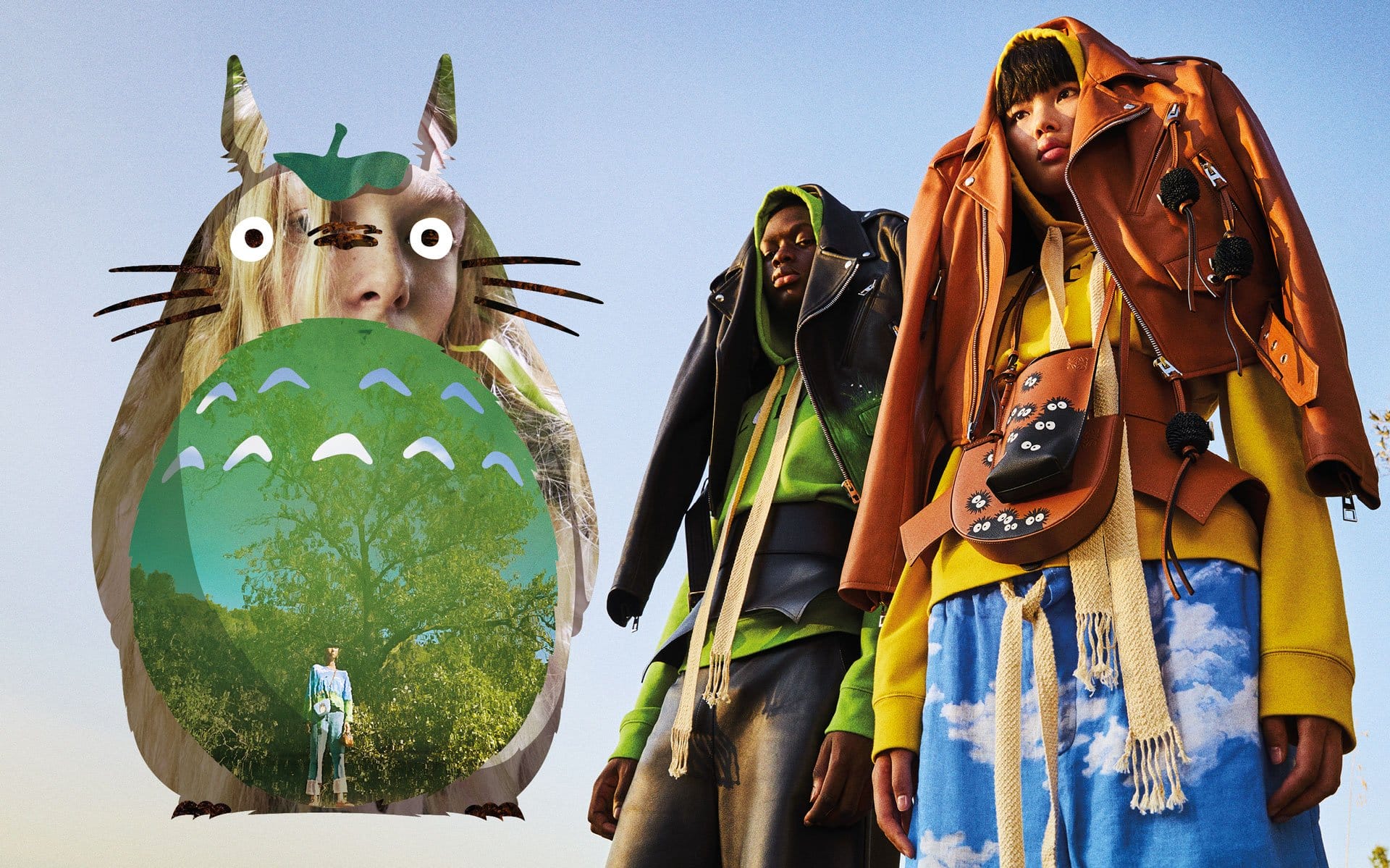 A First Look at Loewe's Whimsical 'My Neighbor Totoro' Collection