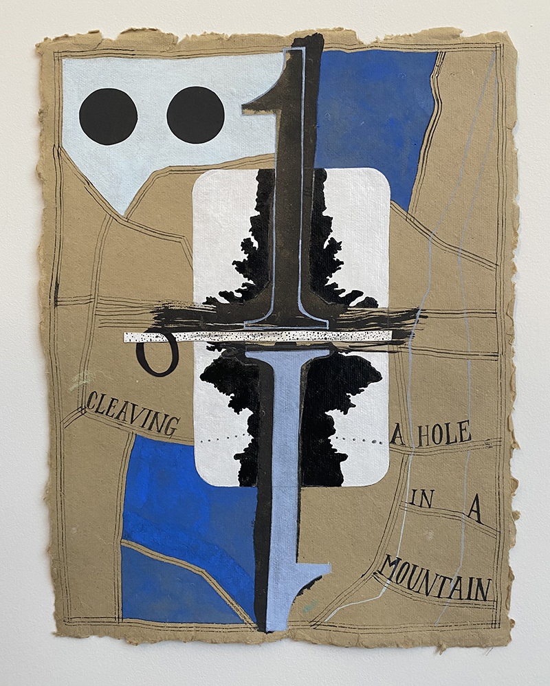 Stephanie Snider, Cleaving a Hole Web, 2023