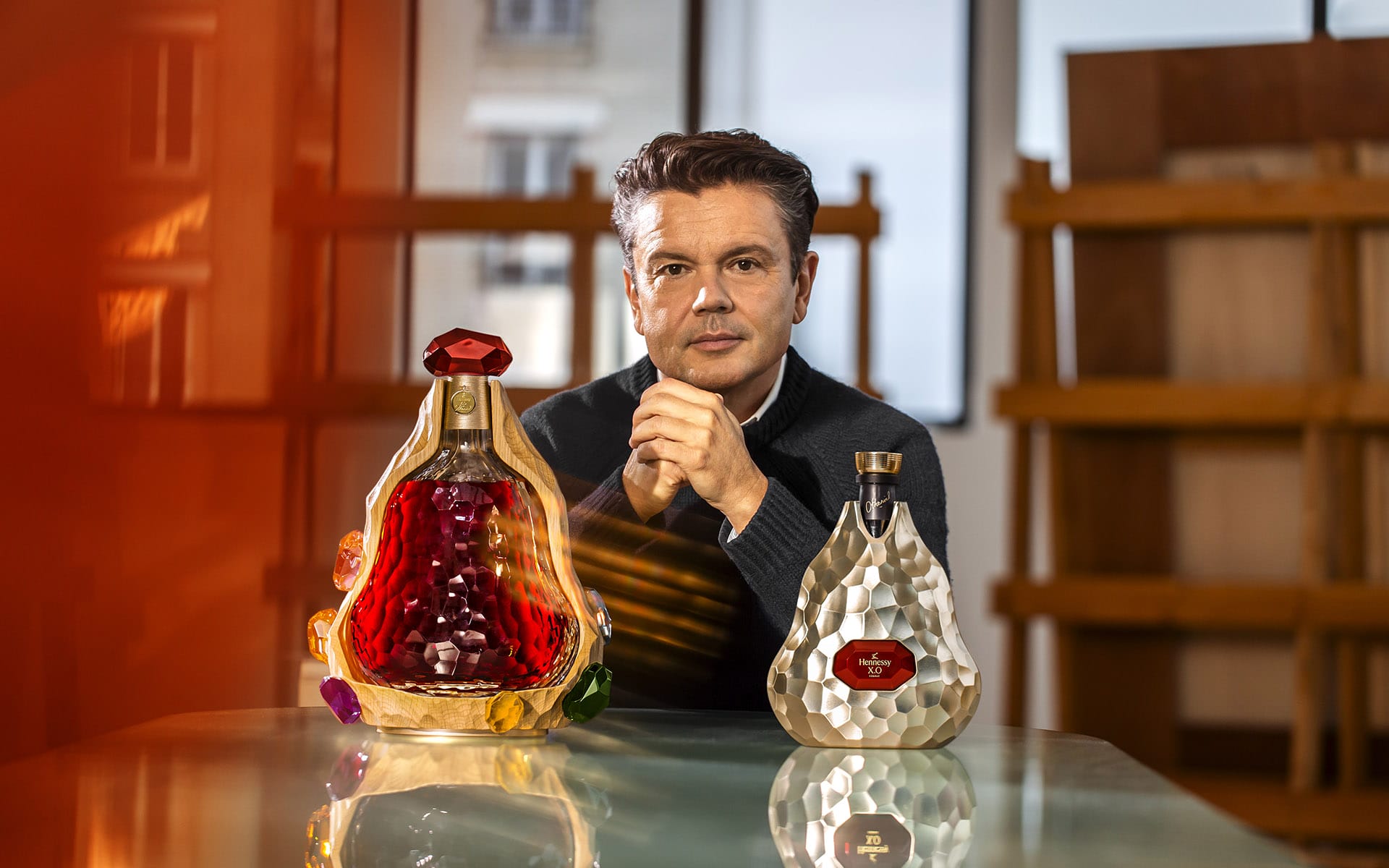 飲料・酒 ヘネシーXO 限定品 Jean-Michel Othonvel