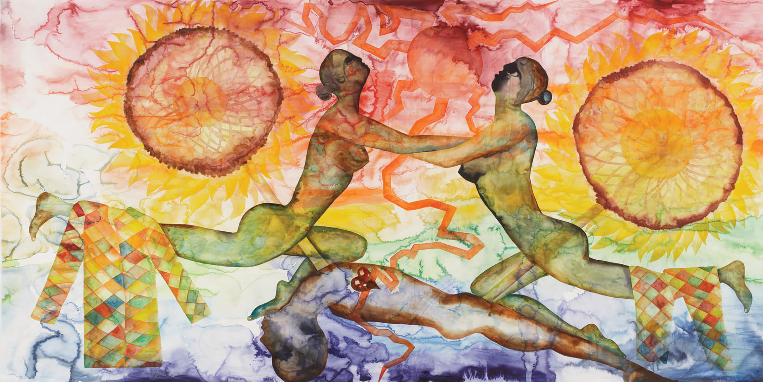 Francesco Clemente's Illuminating Survey Opens at The Brant