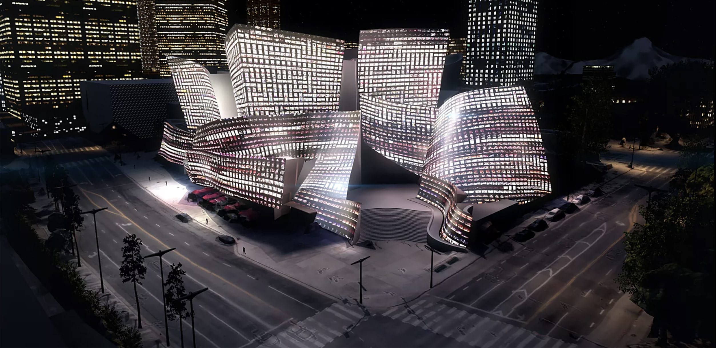 Frank Gehry's Walt Disney Concert Hall to Get Dazzling