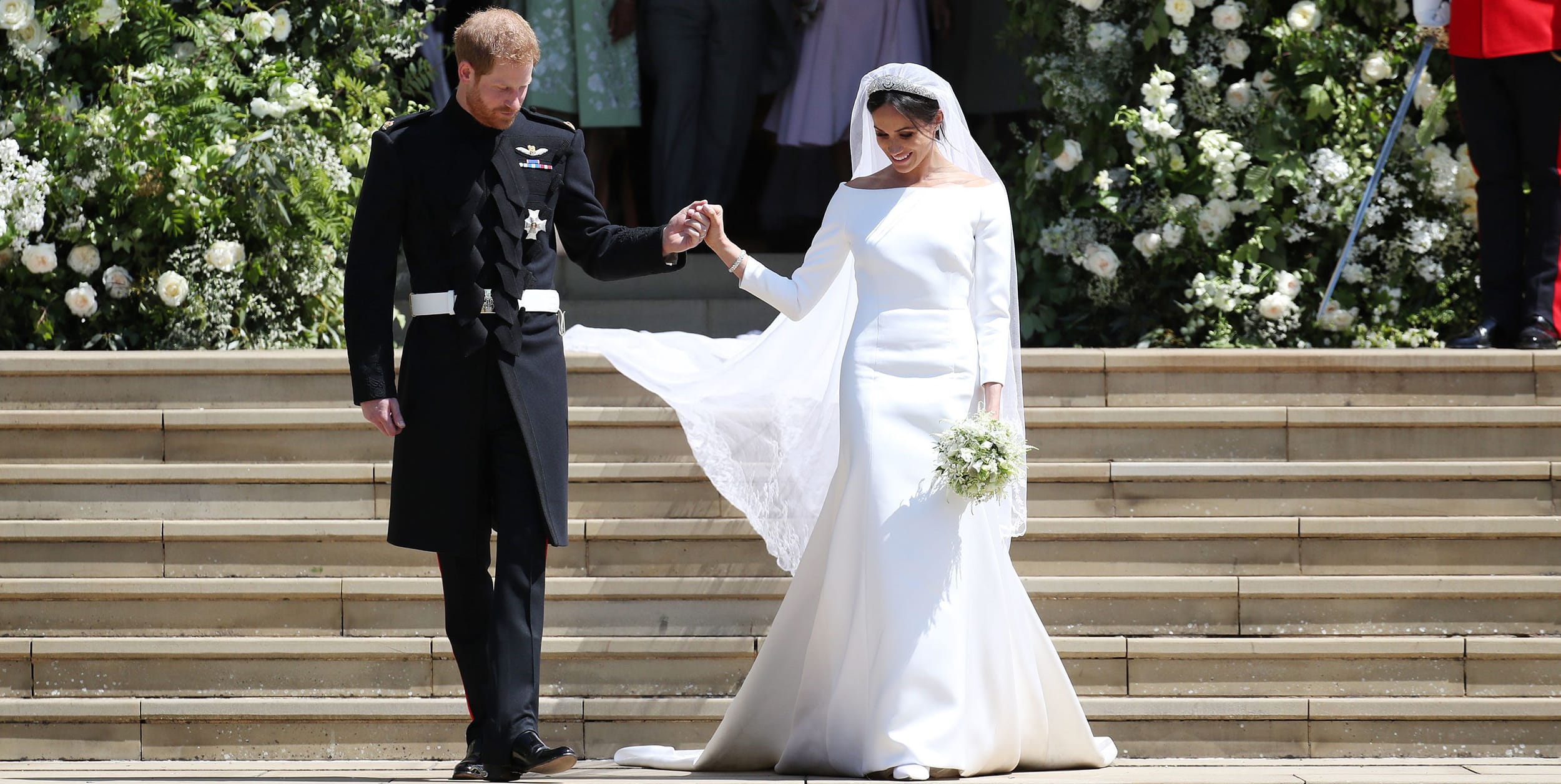 meghan markle wedding dress designer givenchy THE STORY OF: Meghan Markle's Givenchy Wedding Dress