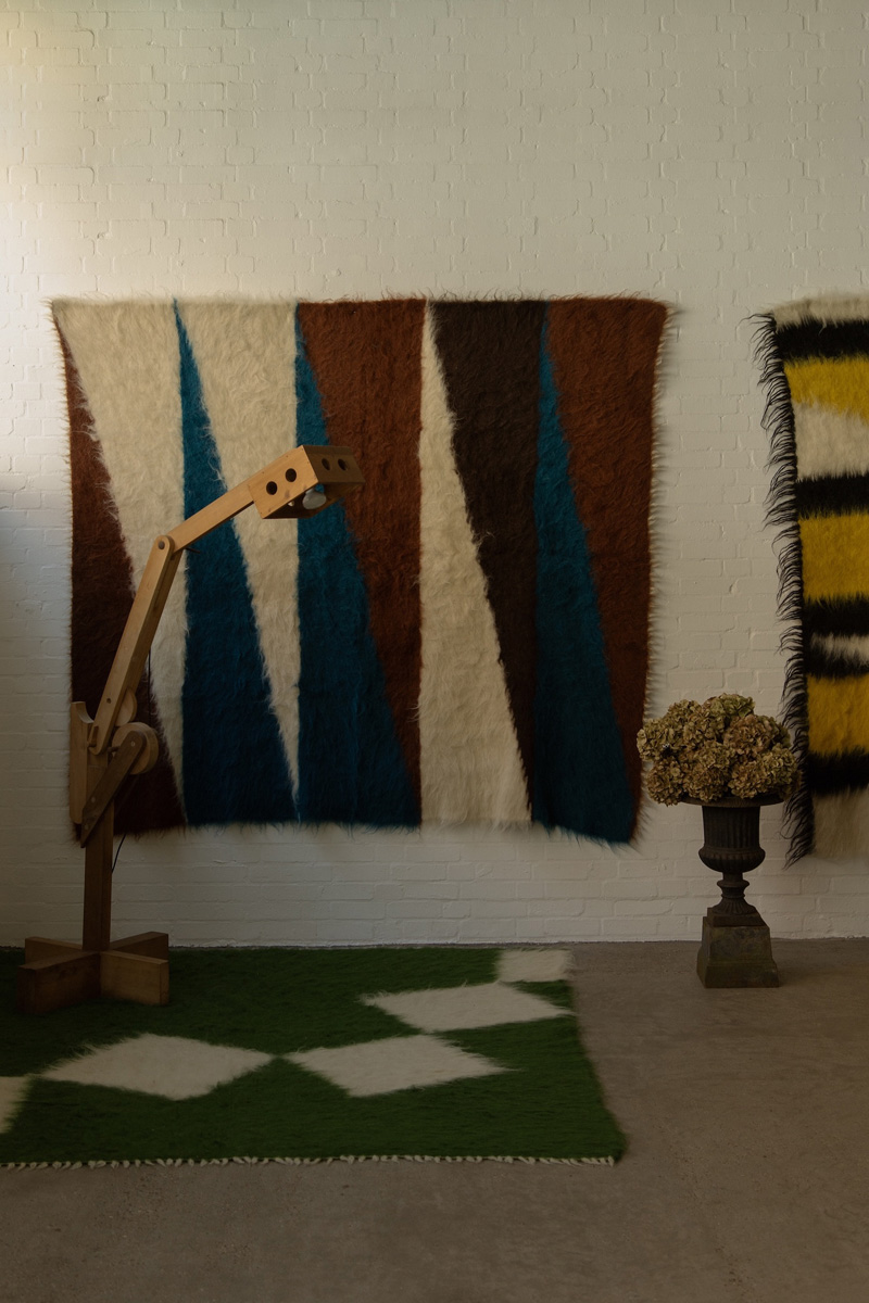 Installation view of “Grace Atkinson: All in Each” at Spazio Leone, London.