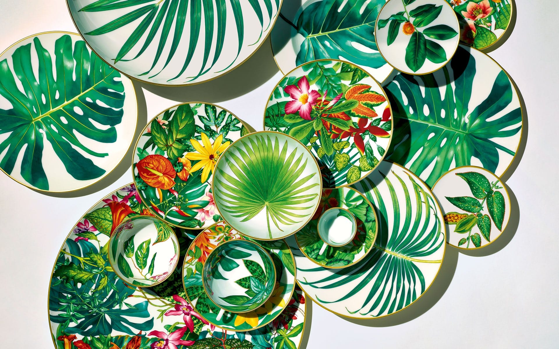 New Hermès Tableware Collection Celebrates the Wild Beauty of