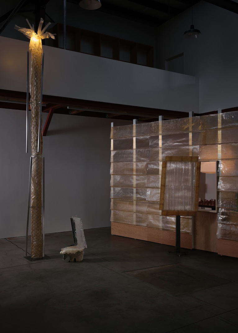 Installation view of “Minjae Kim: Phantom-22” at Marta, Los Angeles.