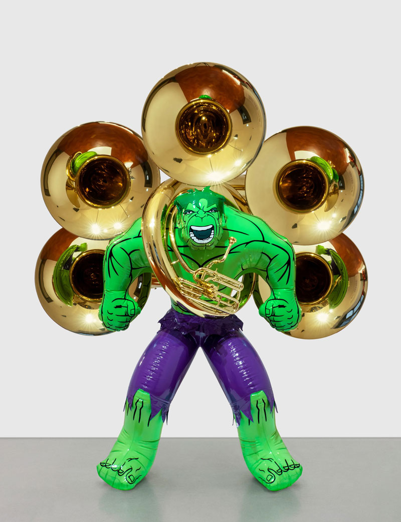 Jeff Koons, Hulk (Tubas), (2004-2018).
