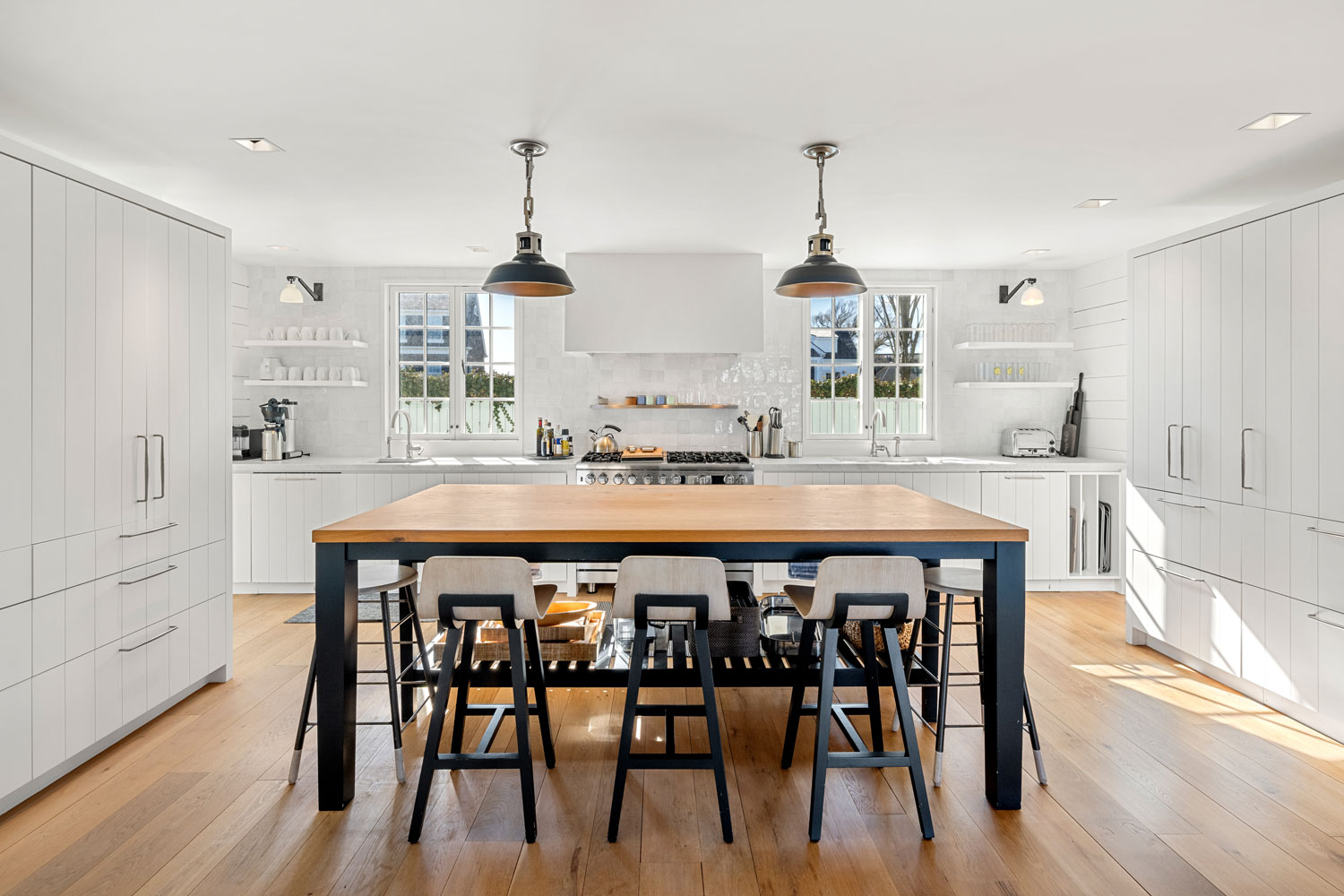 The chef’s kitchen.