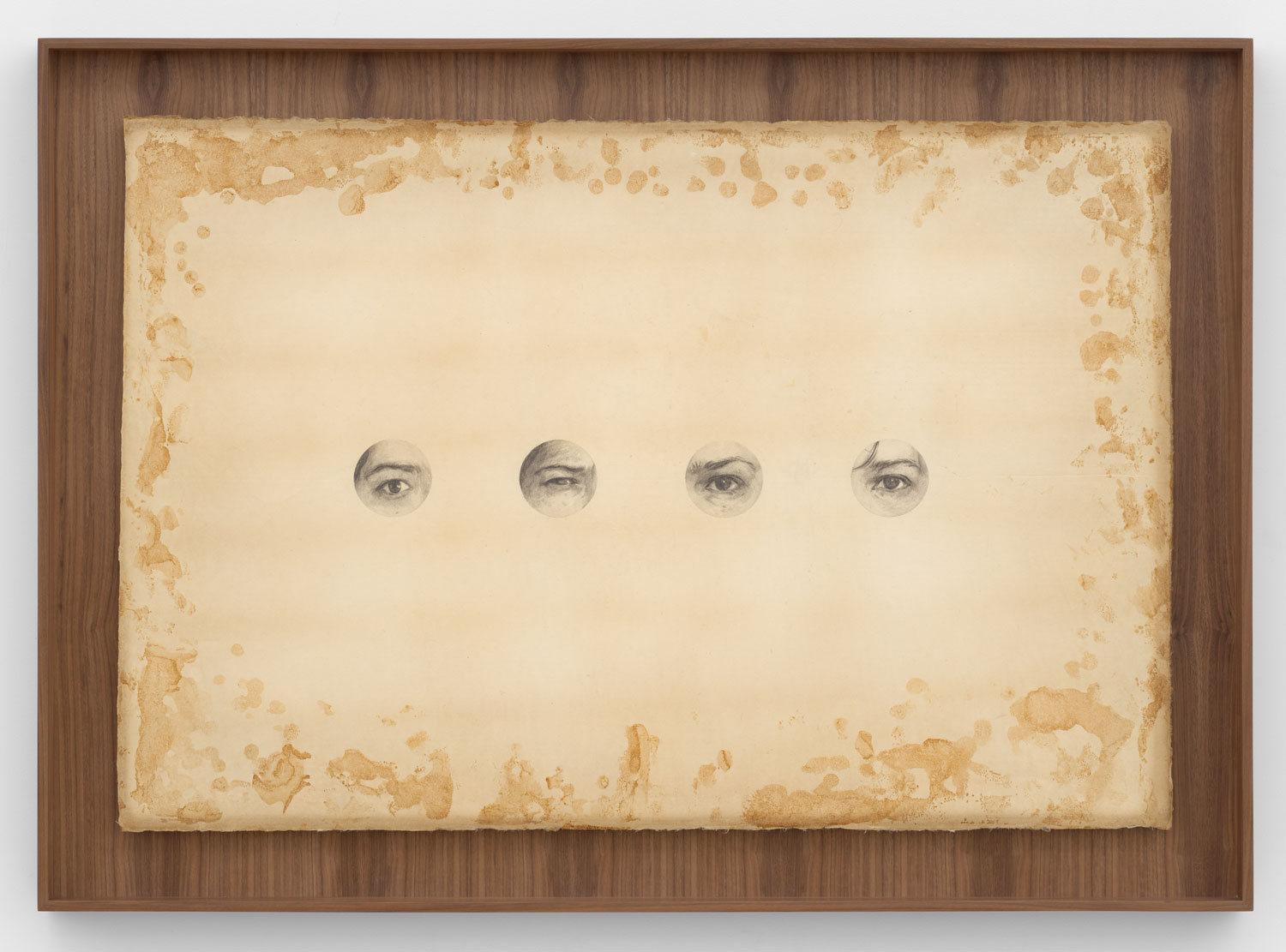 Kang Seung Lee, Untitled (Laura Aguilar's eyes), (2024).