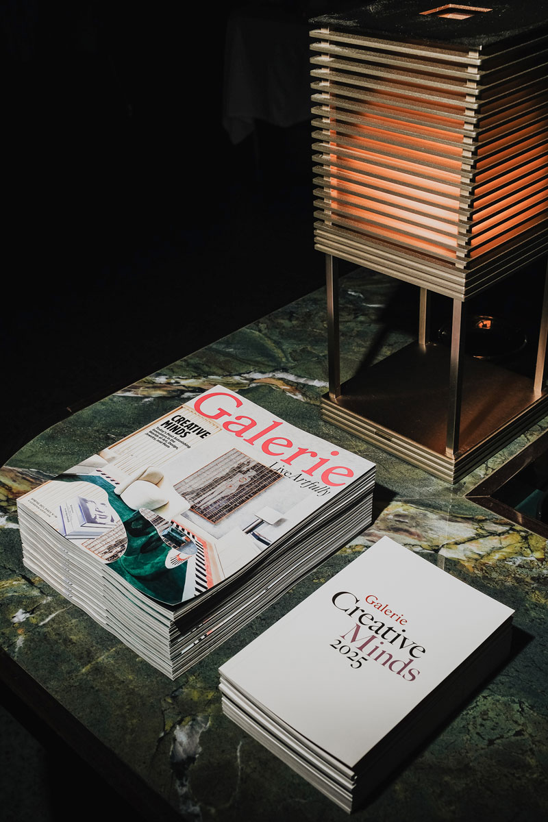 Galerie's Creative Minds 2025 event.