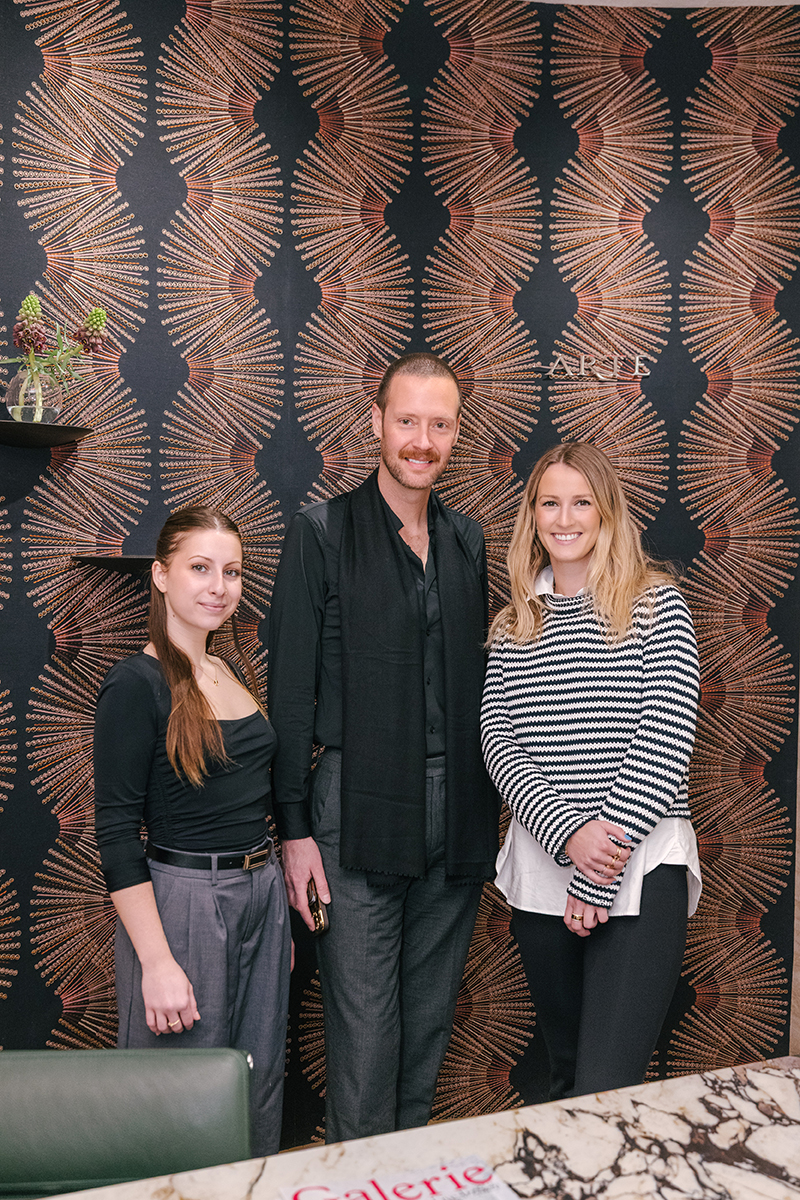 Guests at the grand opening of Arte's New York flagship.