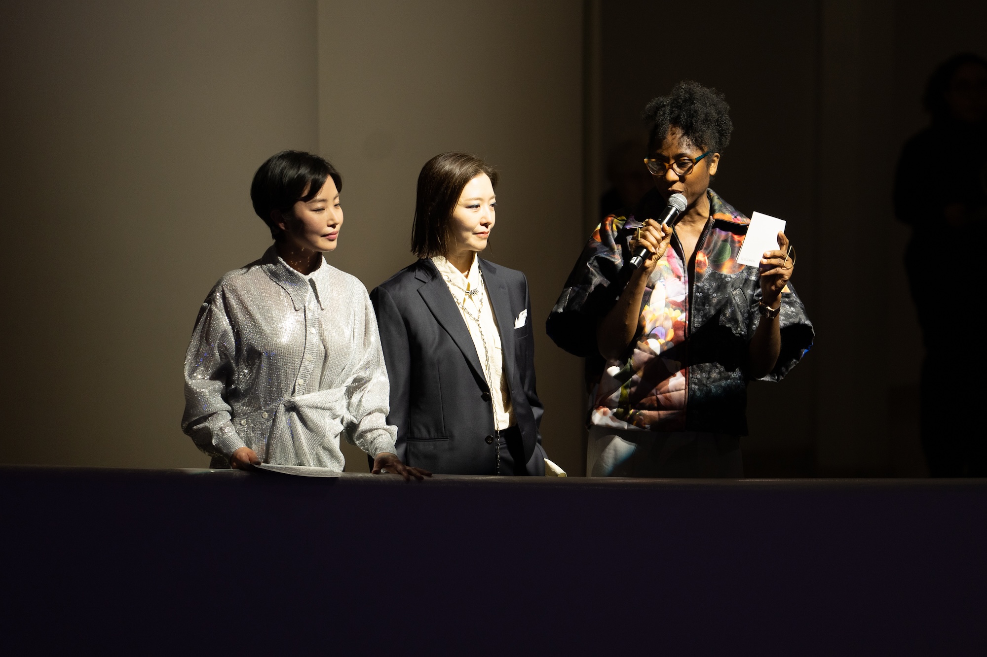 Seol Park, Ayoung Kim, and Naomi Beckwith.