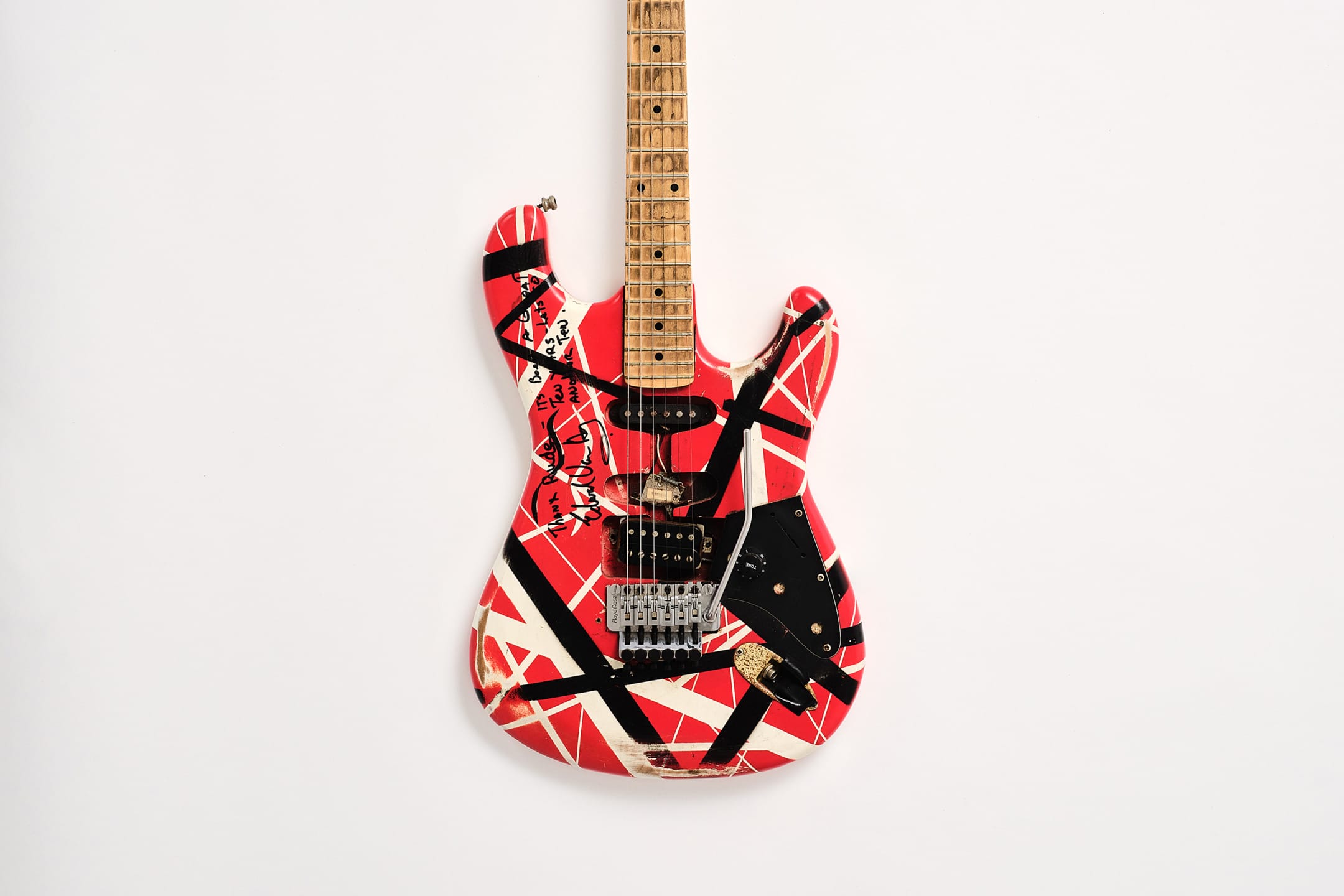 Eddie Van Halen's Kramer Guitar Expected to Fetch Up to $3 Million