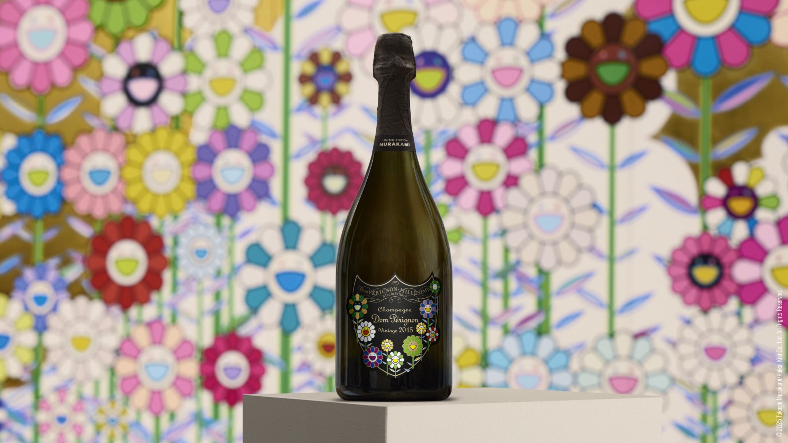 Dom Pérignon x Takashi Murakami Limited Edition Bottles