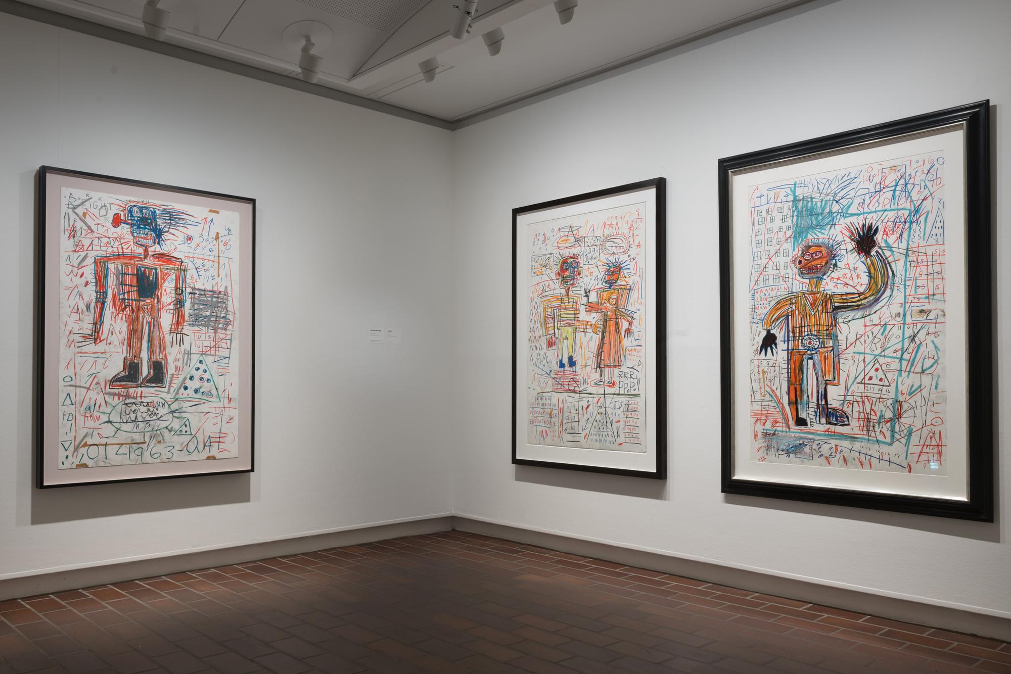 Rare Jean-Michel Basquiat Drawings Go On View in Denmark