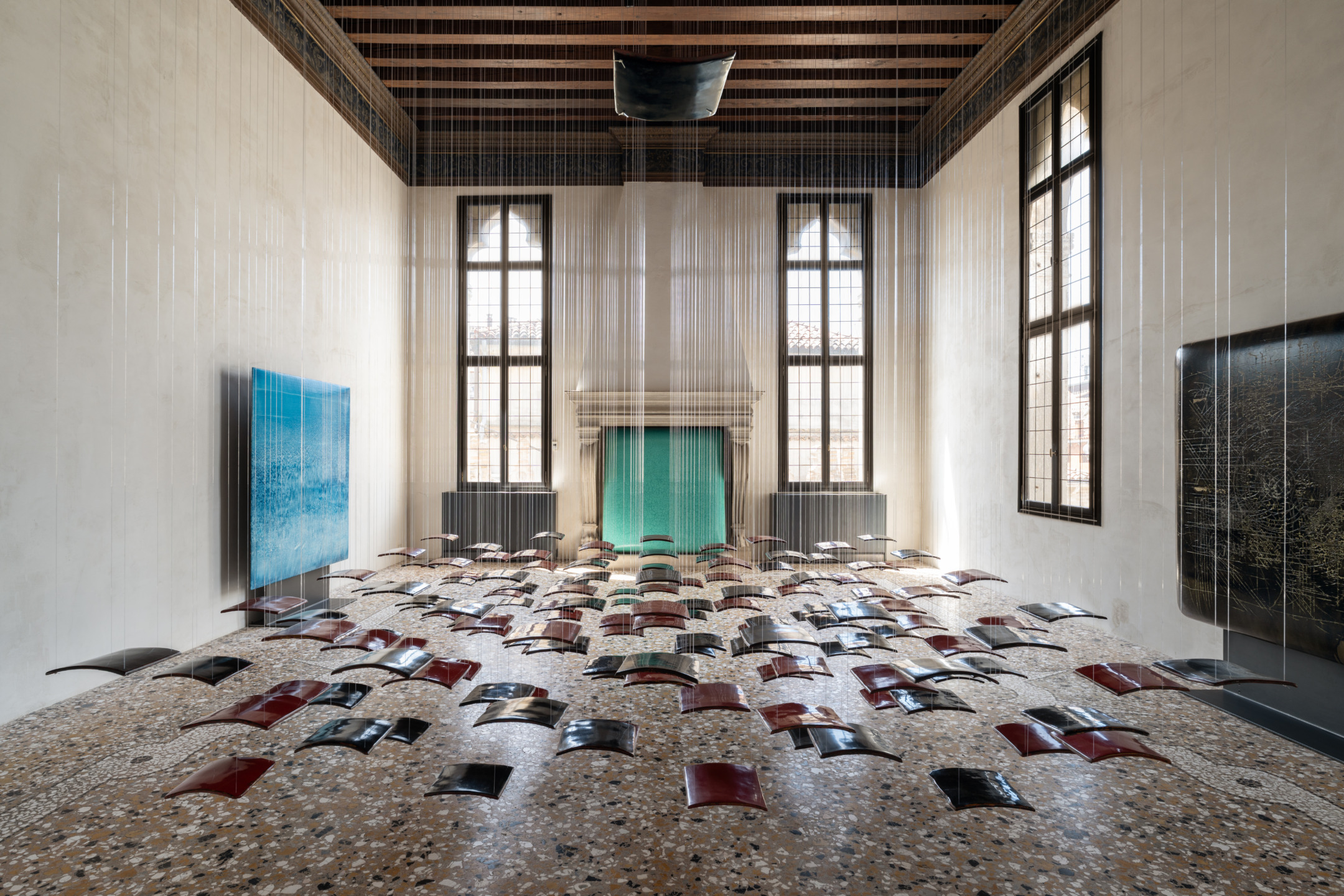 Su Xiaobai's Lacquer Paintings Awaken a Palazzo in Venice