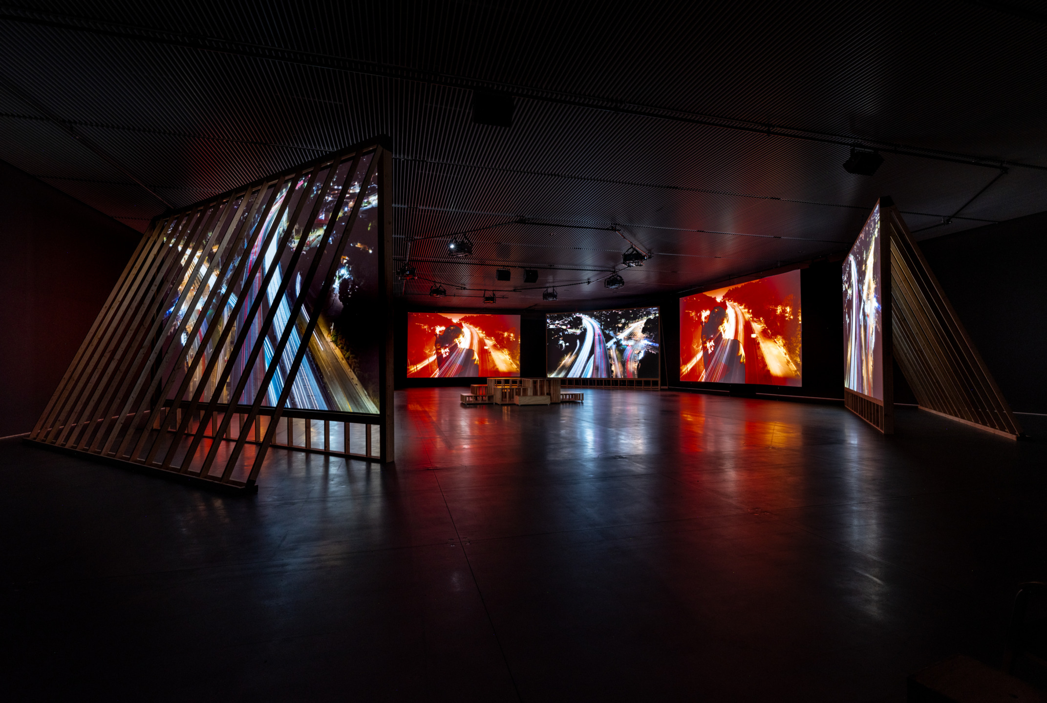 The Shed in NYC Hosts Douglas Aitken's Multisensory Lightscape